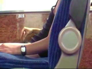 Twink Handjob in the Bus