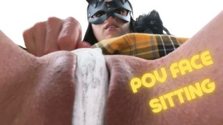 POV Face Sitting – Femdom, Extreme Close Up